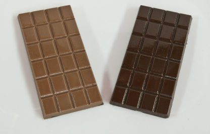 Tablettes de chocolat sans sucre