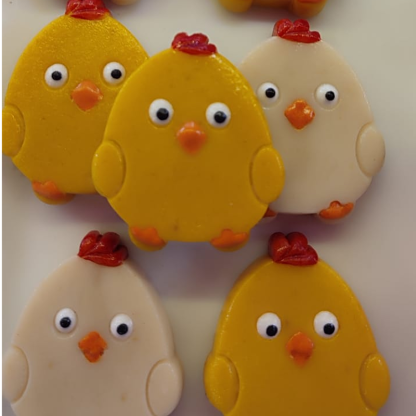 Poussin pâte d'amande