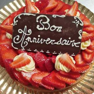 Tarte aux fraises